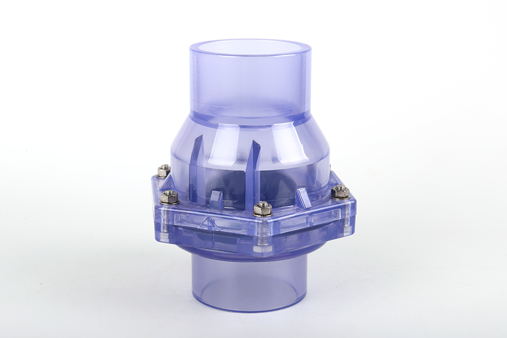 路北透明翻板式止回阀